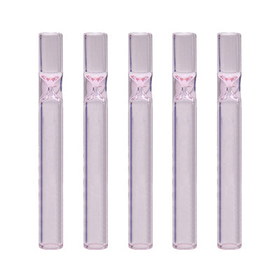 4-Inch Glass Tube Cigarette Holder (Multi-color)